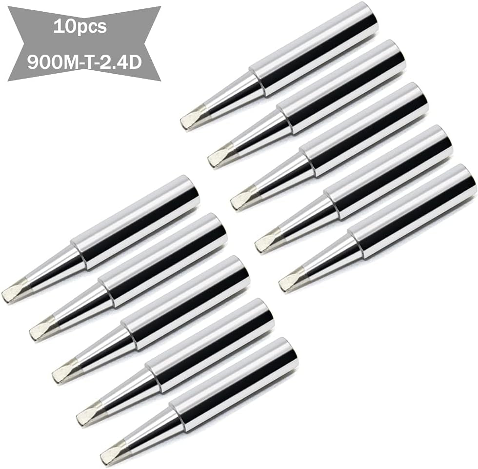 900M-T Soldering Iron Tips Solder Iron Replacement Tip Soldering Bits Compatible with Hakko, Radio Shack, Atten, Quick, Aoyue, Yihua, Vastar Soldering Station, Welding Equipment & Accessories