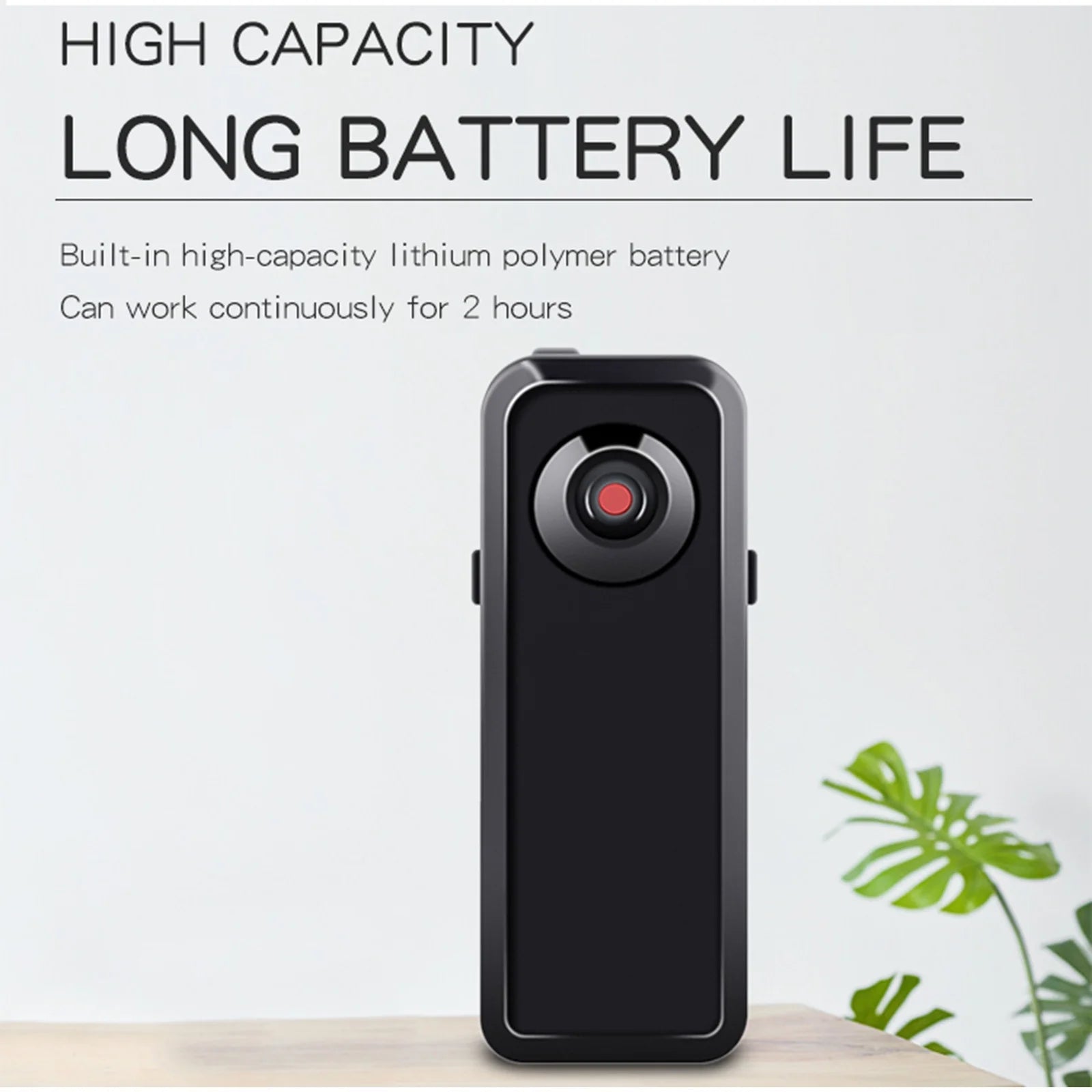 Mini Body Camera Video Recorder Record HD 1080P, Portable Life Wearable Cam for Home, Outdoor, Law Enforcement, Security Guard