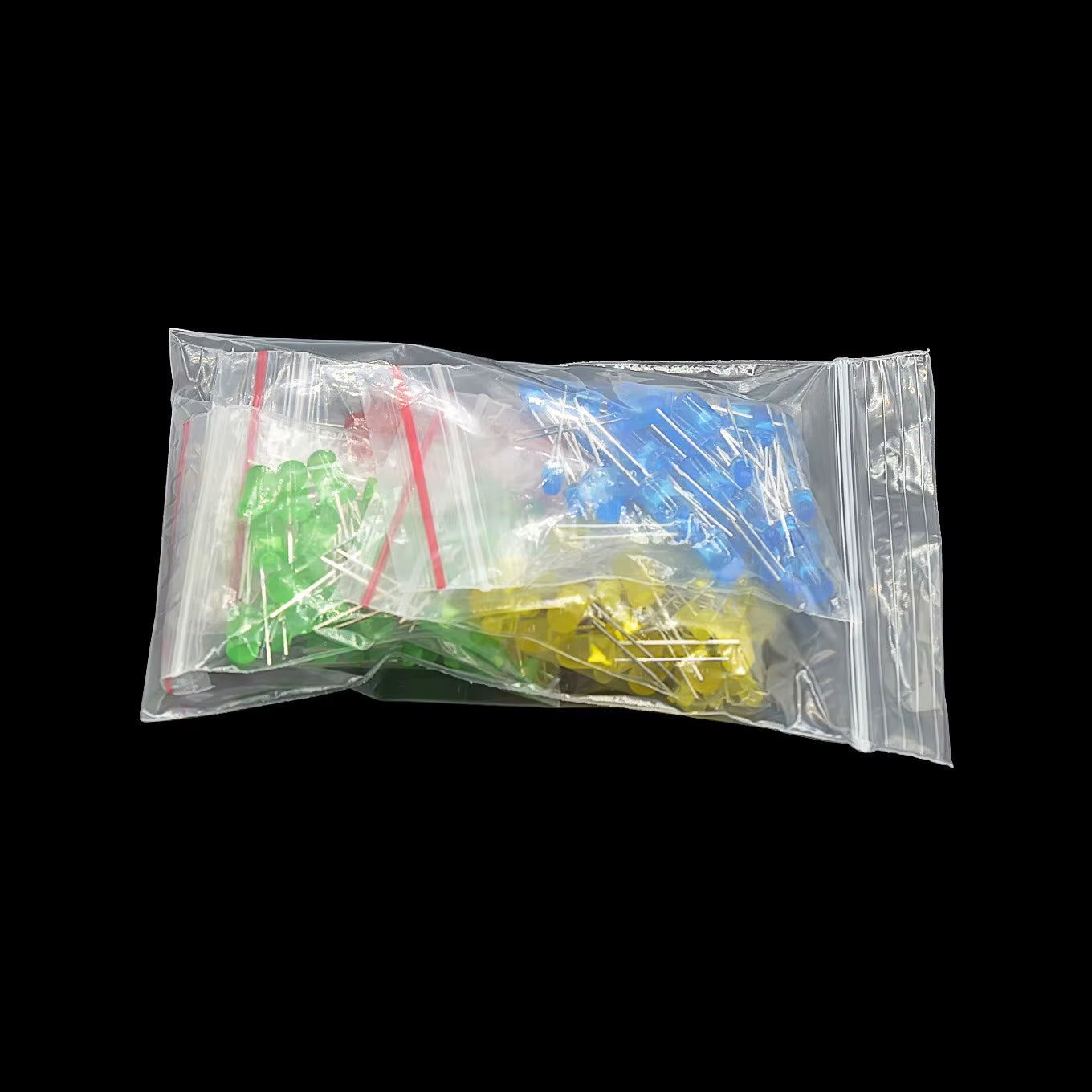 Electronic Components Kits Metal Film Resistor Assortment Kit Led Diodes Electrolytic Capacitor Ceramic Set Transistor Pack Diy