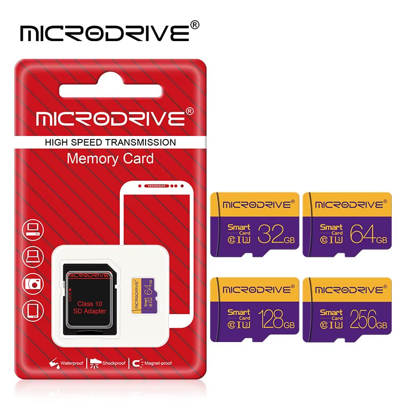 Original Memory Card 4G 8G 16GB 32GB 64GB 256GB 512GB 128GB EVO plus Flash Mini SD Card Class 10 UHS-I High Speed Micro TF Card