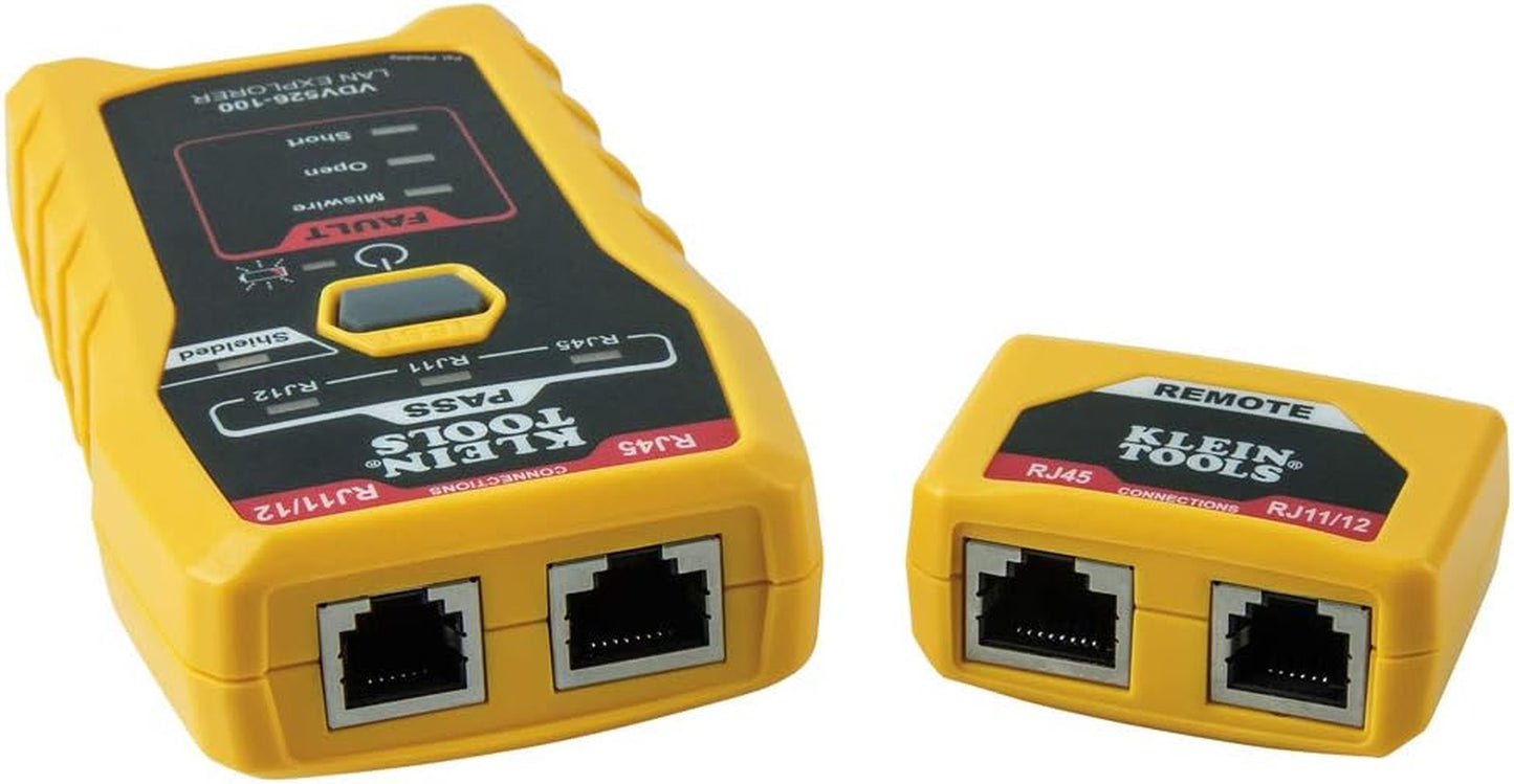 VDV526-100 Network LAN Cable Tester, VDV Tester, LAN Explorer with Remote