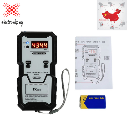 IR Infrared Frequency Tester Wireless Remote Control Frequency Tester Auto Key Frequency Tester Car Key Frequency Tester