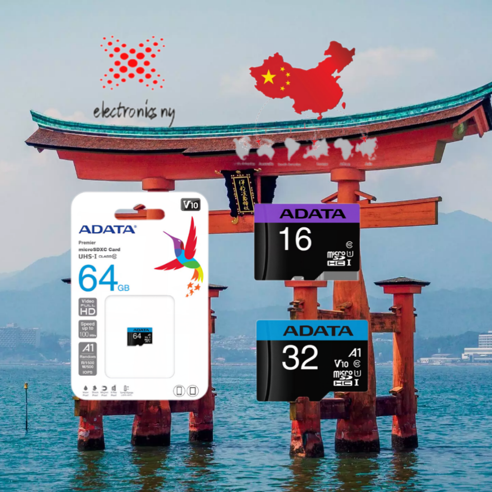 100%Original ADATA Micro Tf SDHC 16GB 32Gb TF Flash Card Memory Card High Speed Class 10 A1 U1 for Mobile Phone