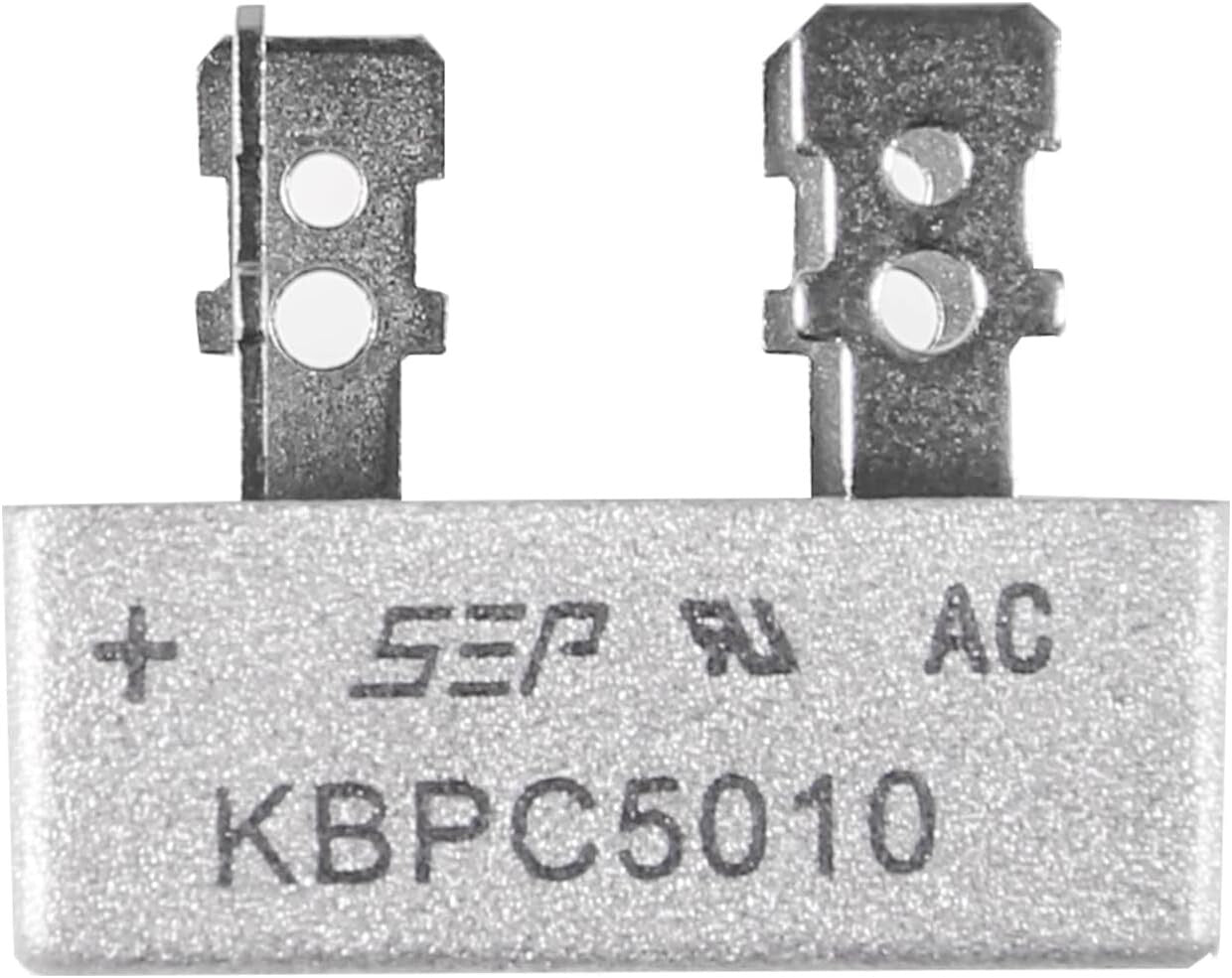 5Pcs KBPC5010 Bridge Rectifier Diode,50A 1000V Single Phase,Full Wave 50 Amp ...