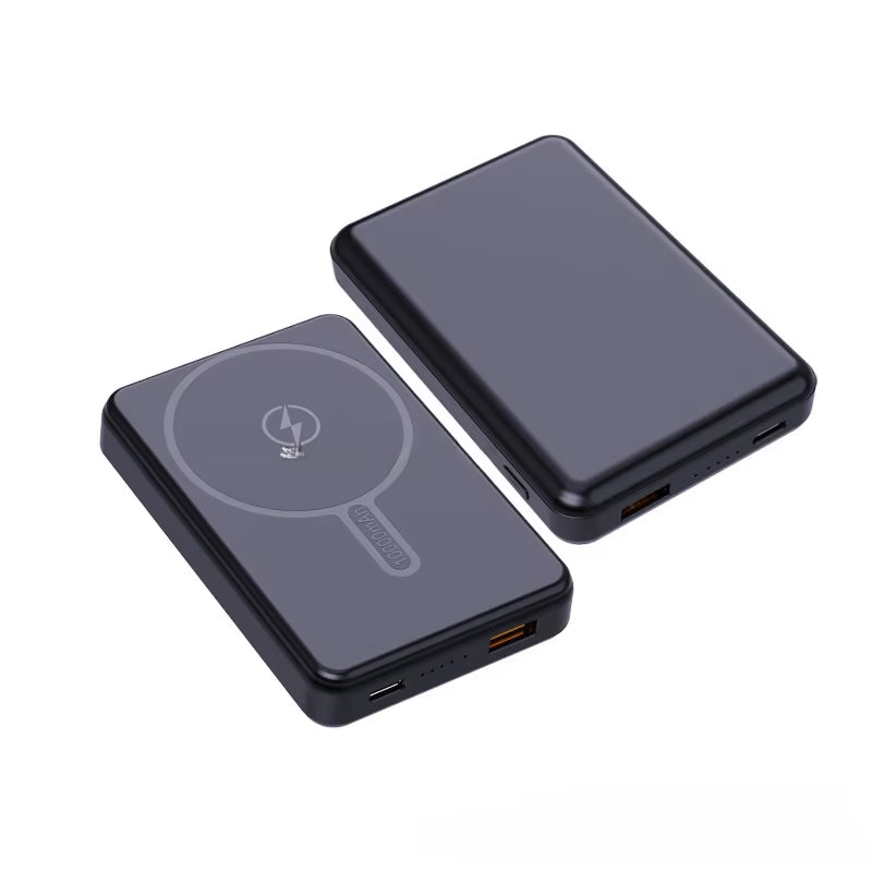 10000/5000Mah Magnetic Portable Power Bank - Fast Charging, 12W Large Capacity Power Bank, Suitable for Outdoor Travel