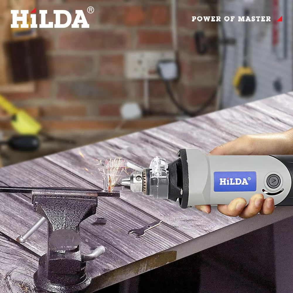 400W Mini Drill Electric Drill Rotary Tool Electric Tools Variable Speed 6 Position Rotary Tools Mini Grinding Machine