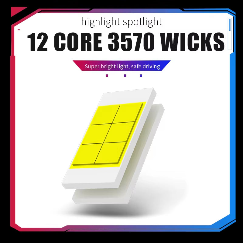 2Pcs H4 Lenses LED Lamp H4 Led Canbus H4 LED Headlights H4 Mini Projector Led for Motorcycle Headlight H4 Led Car Headlight Bulb