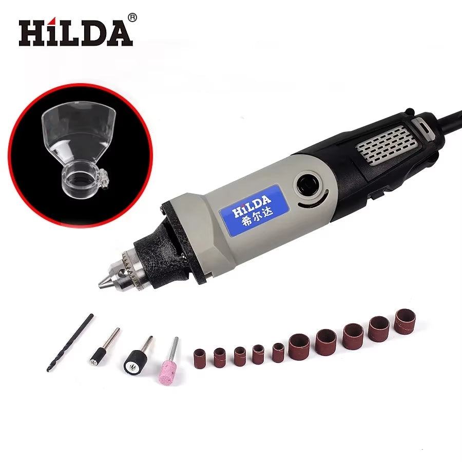 400W Mini Drill Electric Drill Rotary Tool Electric Tools Variable Speed 6 Position Rotary Tools Mini Grinding Machine