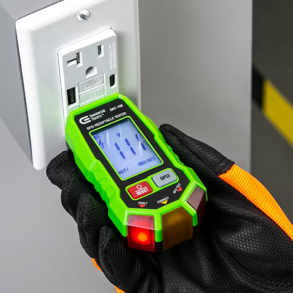 Technician Maintenance Kit with Digital Multimeter, Voltage Tester and GFCI Socket Tester