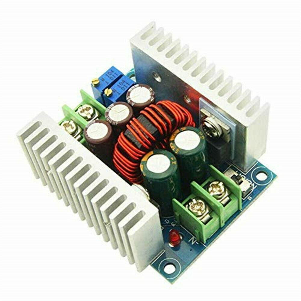 DC-DC Converter 20A300W Step down Buck-Boost Power Adjustable Charger Board Tool
