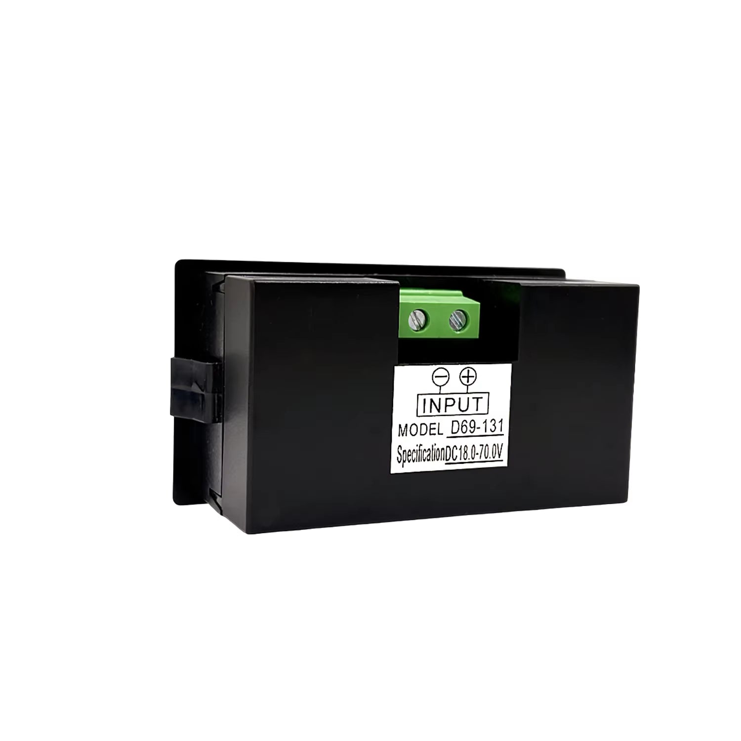 D69-131 DC Voltmeter Digital Display 12V24V48V72V Electric Vehicle Battery Test LCD Digital Meter Voltage Test Instrument