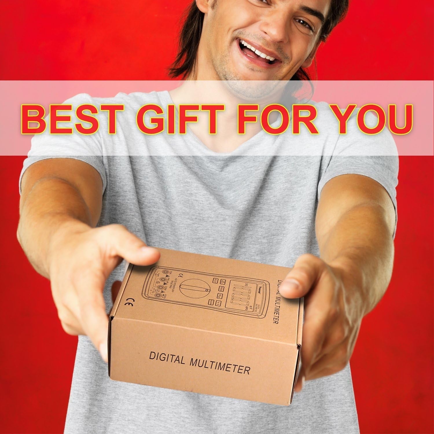 Digital Multimeter Meter Amp Ohm Voltmeter Autorange Tester AC DC Current