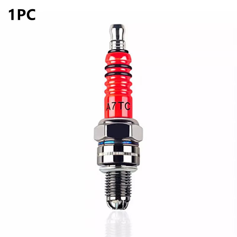 High Performance 3-Electrode Iridium Spark Plug A7TC D8TJC for 50CC-150CC Atv GY6 50Cc 110Cc 125Cc 150Cc Motorcycle Scooter