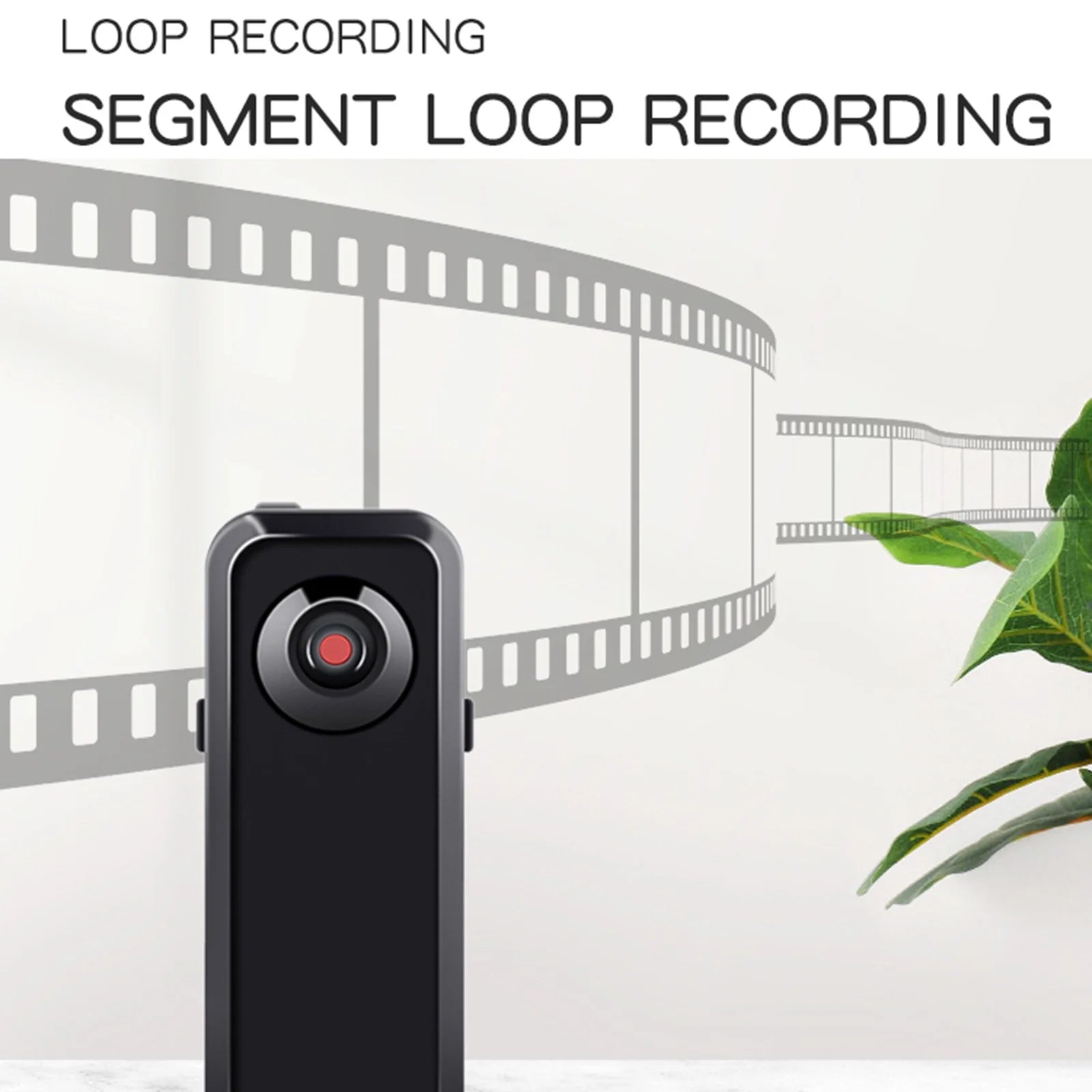 Mini Body Camera Video Recorder Record HD 1080P, Portable Life Wearable Cam for Home, Outdoor, Law Enforcement, Security Guard