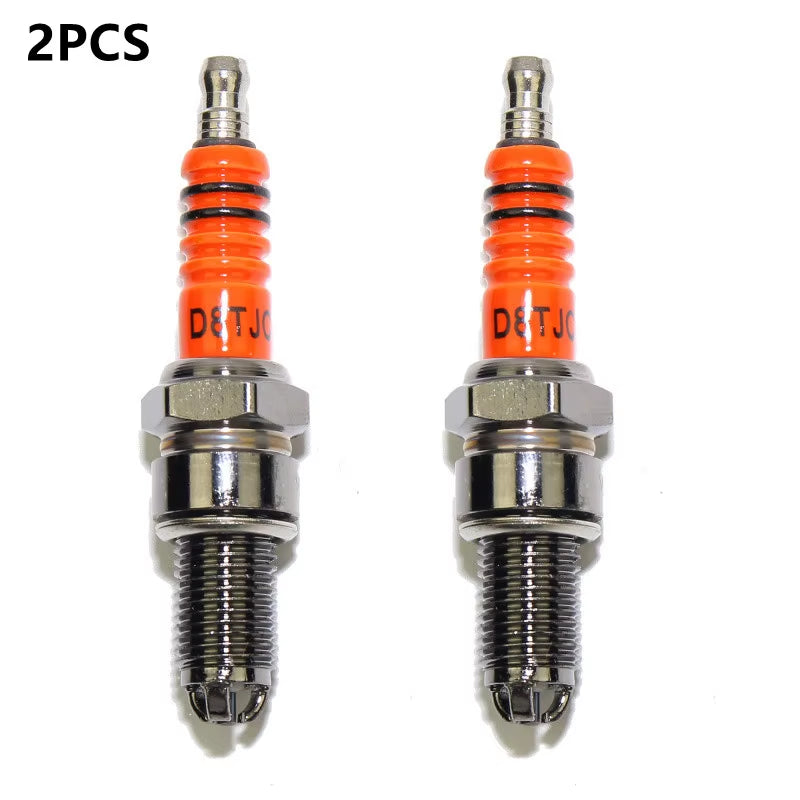 High Performance 3-Electrode Iridium Spark Plug A7TC D8TJC for 50CC-150CC Atv GY6 50Cc 110Cc 125Cc 150Cc Motorcycle Scooter