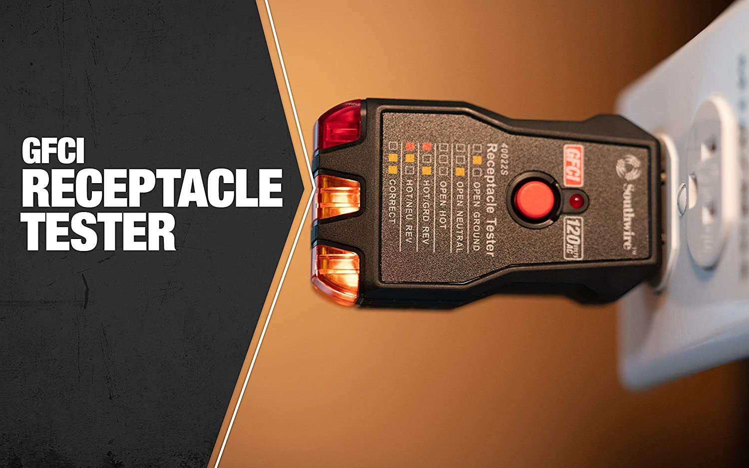 40022S GFCI Receptacle Tester