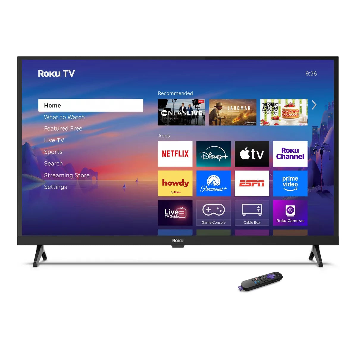 Roku 32" Select Series 720P HD Smart Roku TV with Roku TV Remote