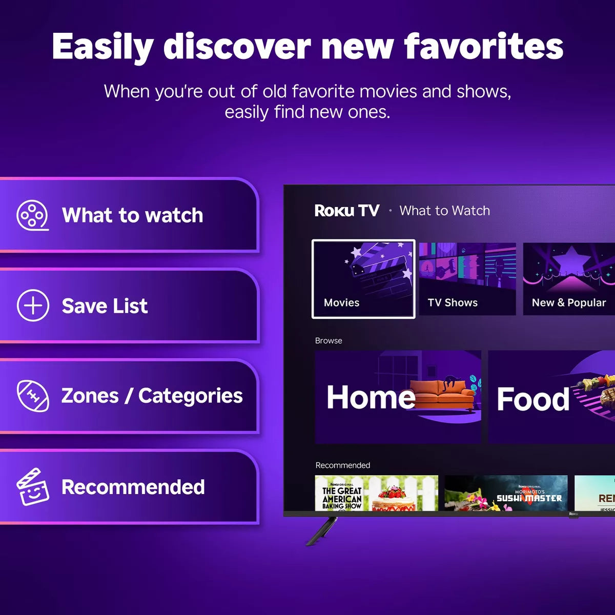 Roku 32" Select Series 720P HD Smart Roku TV with Roku TV Remote