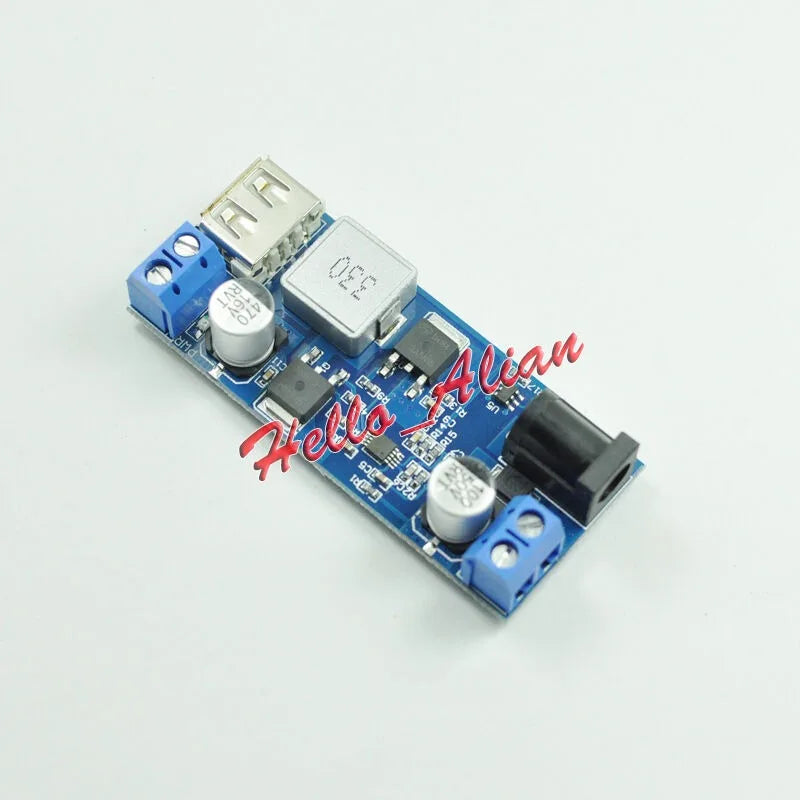 Mini DC 9V-36V 12V 24V to DC 5V 5A Car USB Charger Power Supply Module DC-DC Buck Step down Voltage Converter Board