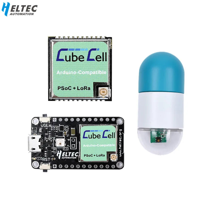 Heltec Lora Node Asr650X SX1262 Lora Cubecell Module/Development Board for Arduino Lora IOT Sensors Waterproof IP67
