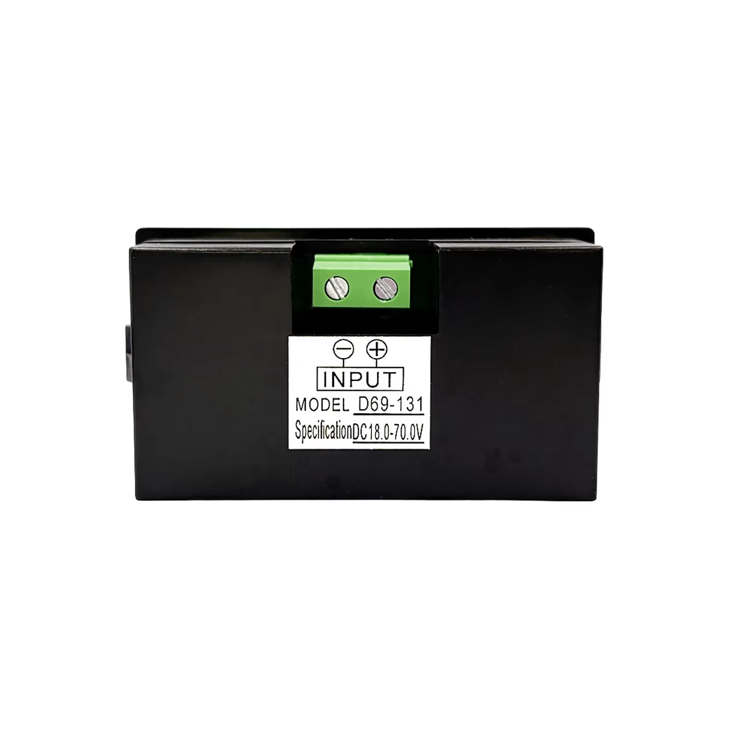 D69-131 DC Voltmeter Digital Display 12V24V48V72V Electric Vehicle Battery Test LCD Digital Meter Voltage Test Instrument