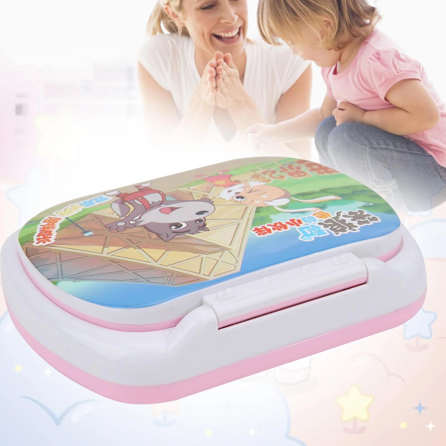 Tablet Learning, Kids Computer Learning, Computer Machines Kids Toy Multi-Functional Laptop Tablet Learning Educational Game