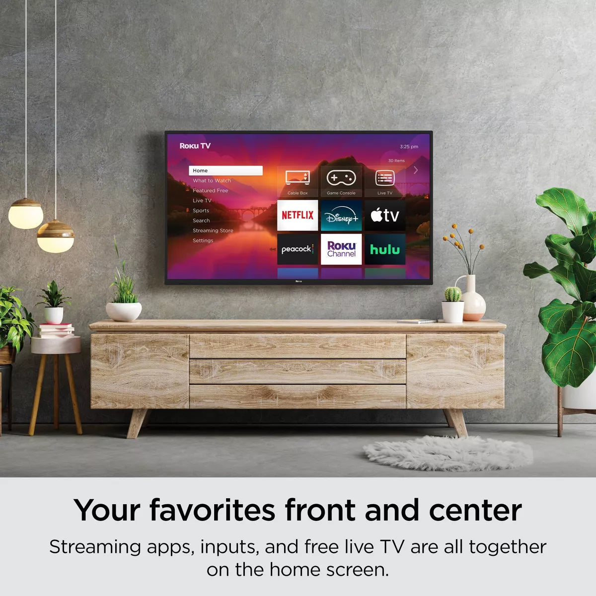 Roku 40" Select Series 1080P Full HD Smart Roku TV with Roku TV Remote: Streaming, Apple Airplay, 3 HDMI Ports