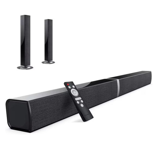 Bluetooth Sound Bar for TV, 50W Sound Bar with 4 Drivers and Remote Control, Home Audio TV Speakers Sound Bar with Arc/Optical/Aux Connect