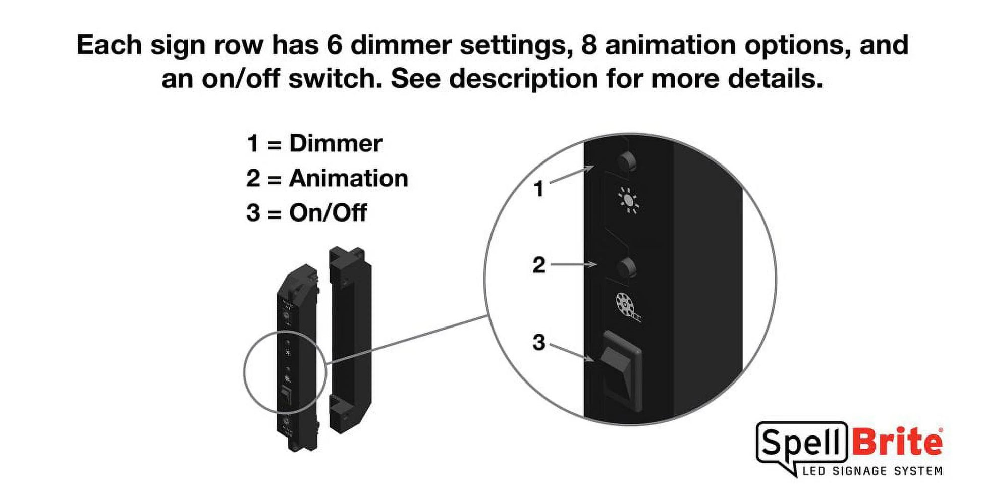 OPEN LED Sign for Business. 16.5" X 6.3" Blue OPEN Sign Has Neon Sign Look with Energy Efficient LED Light Source. Visible from 500+ Feet, 8 Animation Settings.