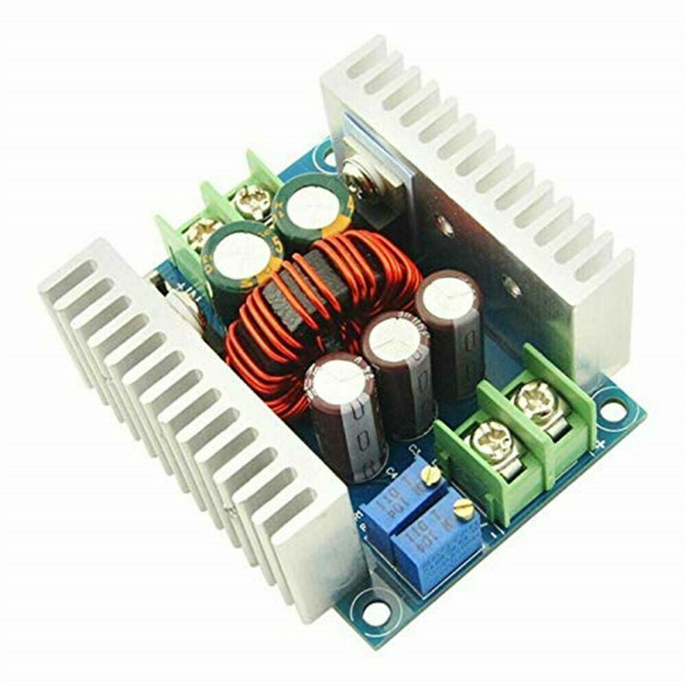 DC-DC Converter 20A300W Step down Buck-Boost Power Adjustable Charger Board Tool