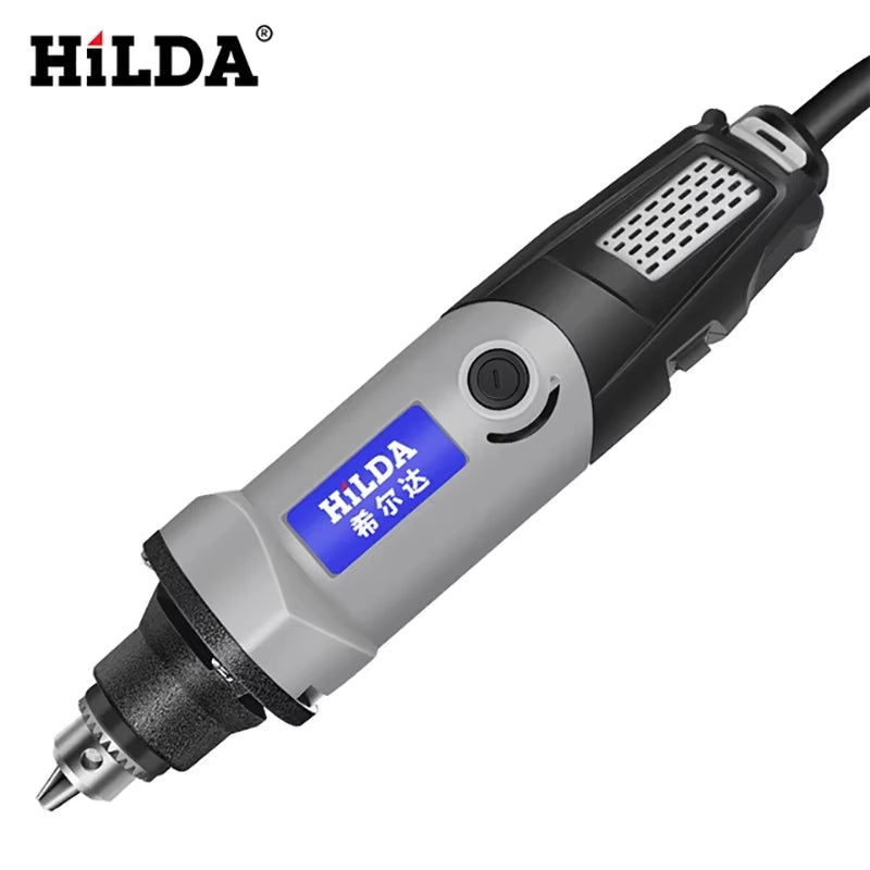 400W Mini Drill Electric Drill Rotary Tool Electric Tools Variable Speed 6 Position Rotary Tools Mini Grinding Machine