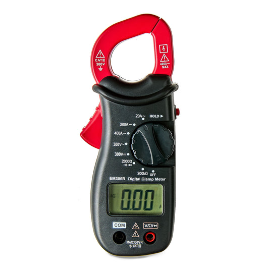 Digital Clamp Meter Current Tester, TD35074B, 1-Piece, 6 in X 1.25 in X 2.5 In, CR2032 Batteries Included, New