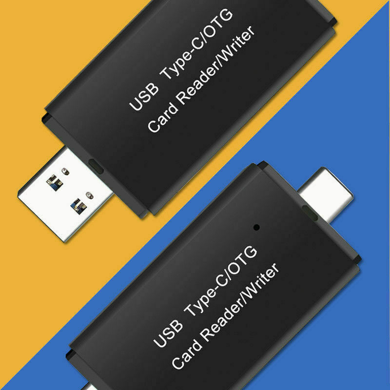 Micro USB OTG to USB 2.0 Adapter Sd/Micro SD Card Reader with Standard USB Male