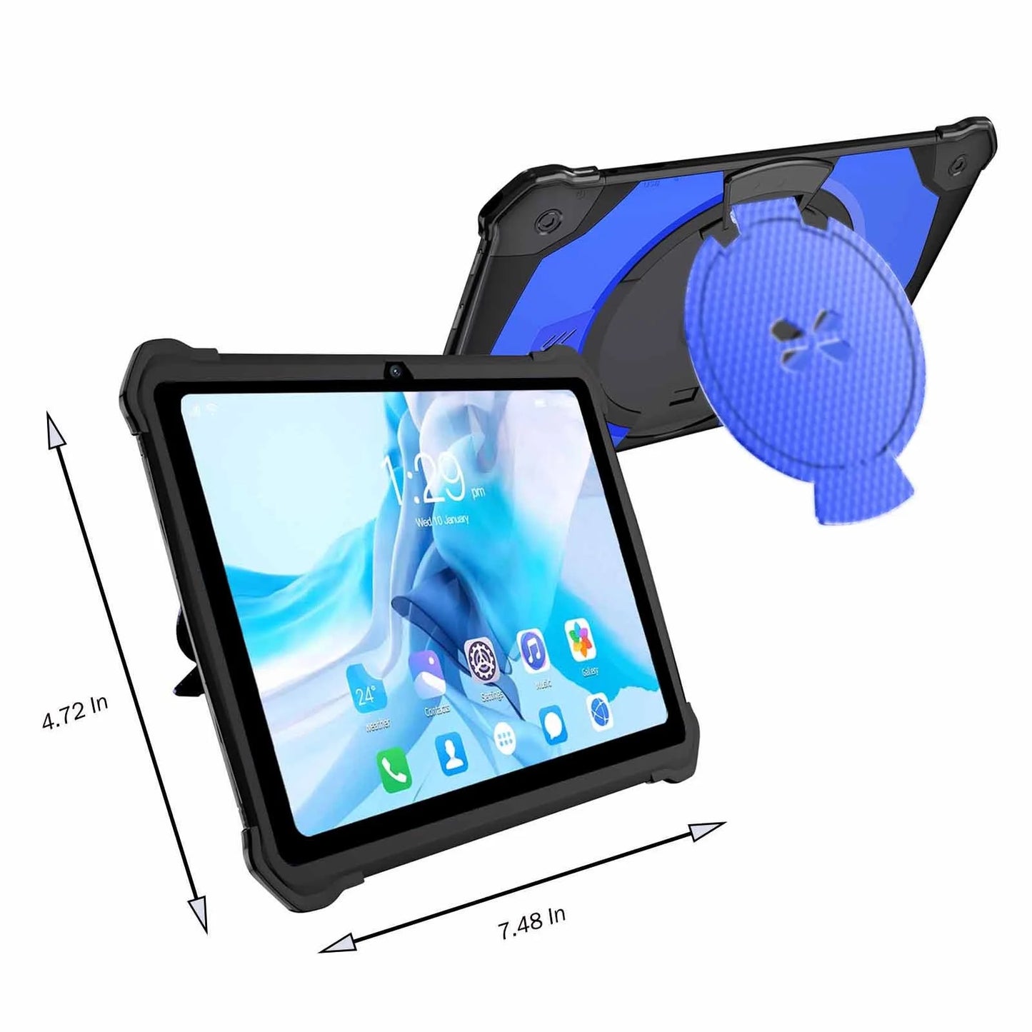 Big Holiday 50% Clear! HD 7 Inch Android Tablet IPS High Definition Screen Wifi Bluetooth Voice Call Game Video Learning Tablet SIM Card Communication Function Gifts