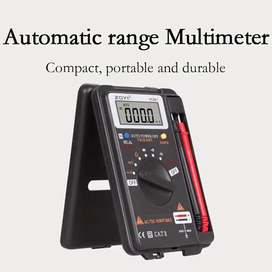 Digital Multimeter Auto Range AC/DC Pocket Ammeter Voltmeter Tester Tool Meter Multimetro ZT-VC921