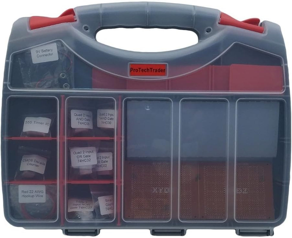 Make: Electronics 2Nd Edition Component Pack 2 - New Second Ed Kit Follows the Latest Make Electronics (2015) Educational Book by Charles Platt - Beginner Electronic Circuit Learning (STEM)