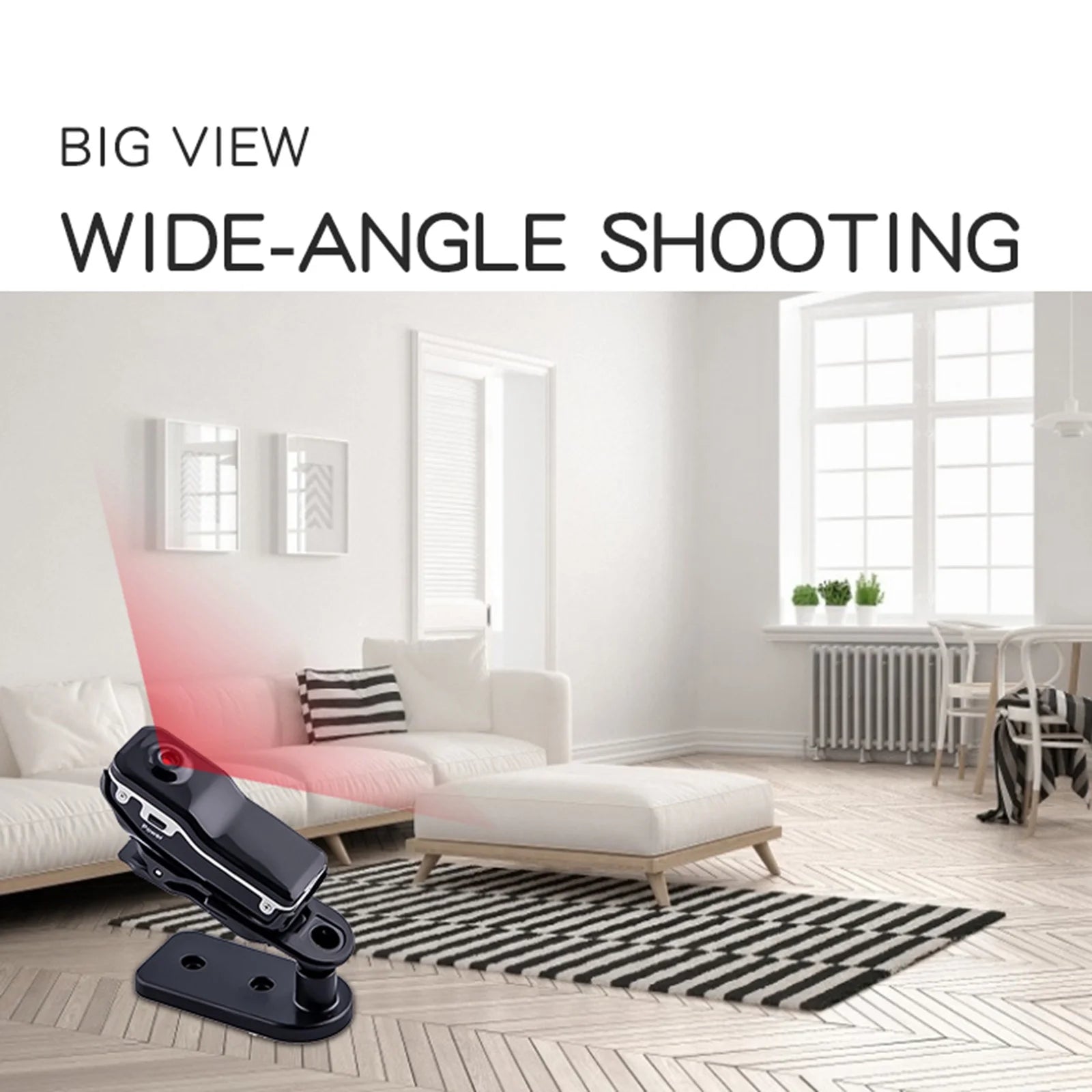 Mini Body Camera Video Recorder Record HD 1080P, Portable Life Wearable Cam for Home, Outdoor, Law Enforcement, Security Guard