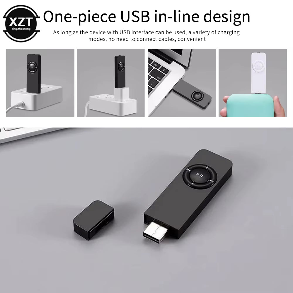 USB In-Line Card MP3 Player U Disk Mini Player Reproductor USB 2.0 Lossless Sound Music Media MP3 Player Support Micro TF Card
