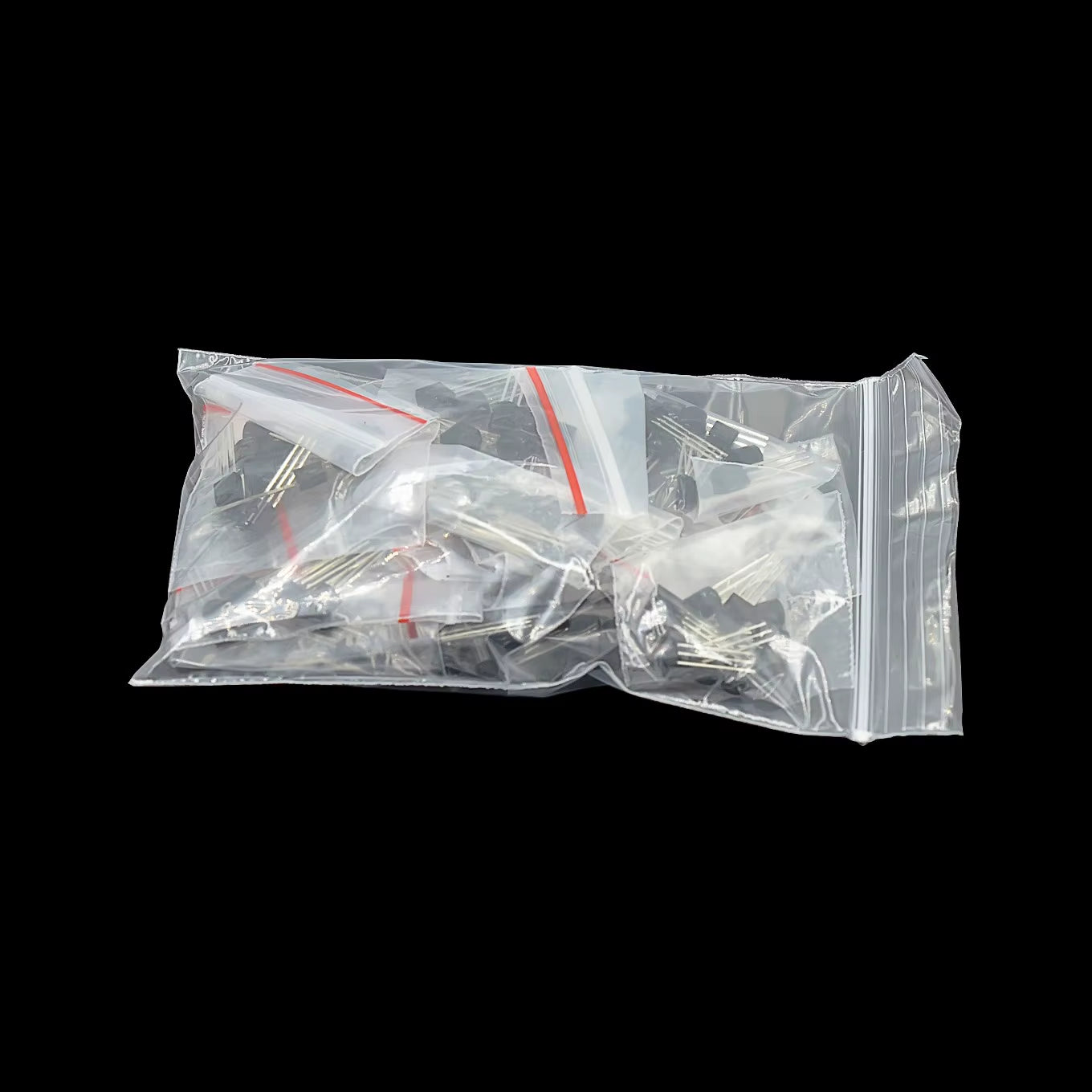 Electronic Components Kits Metal Film Resistor Assortment Kit Led Diodes Electrolytic Capacitor Ceramic Set Transistor Pack Diy