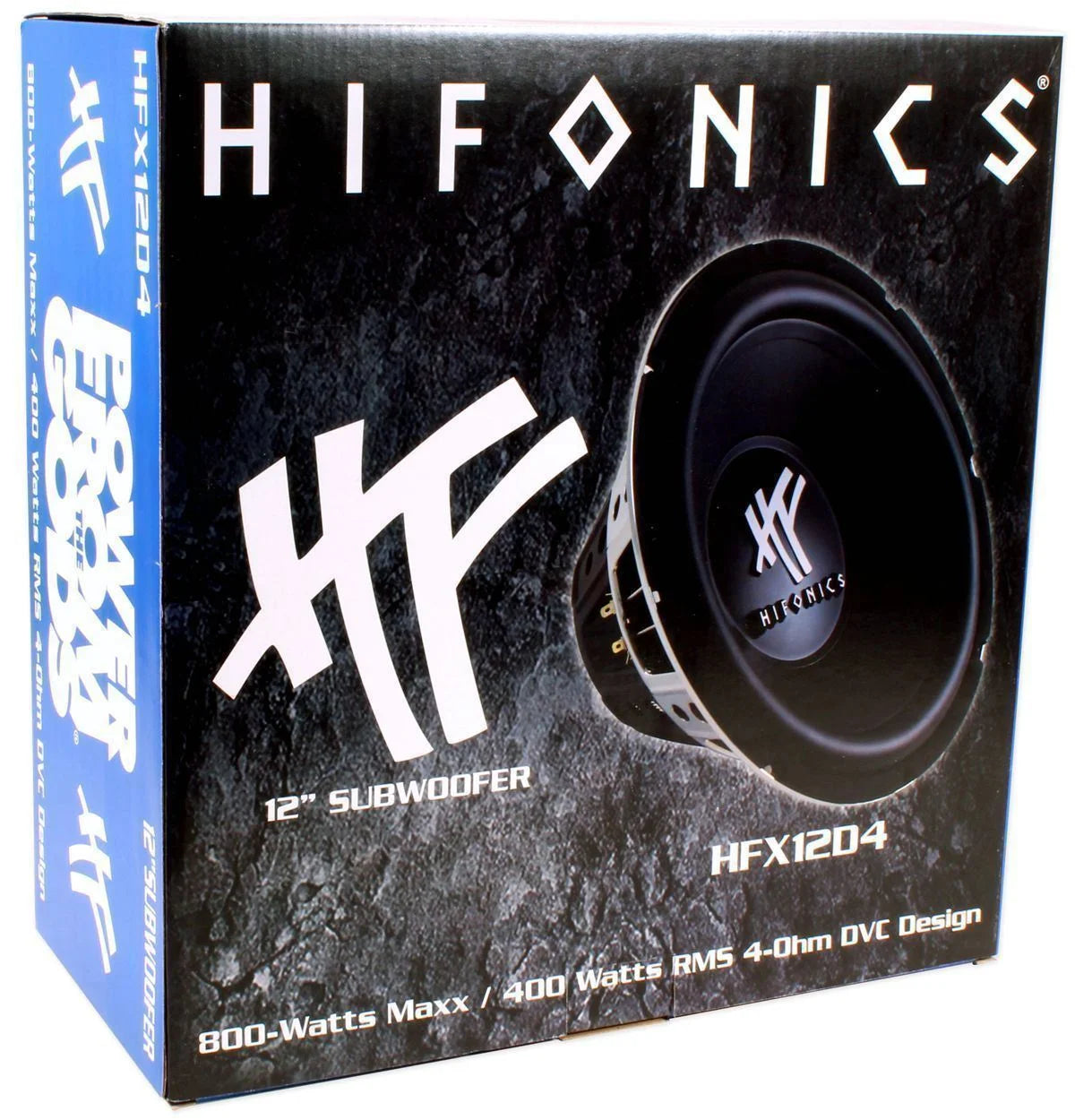 HFX12D4 12" 800 Watt 4 Ohm DVC Car Audio Subwoofer Power Bass Sub