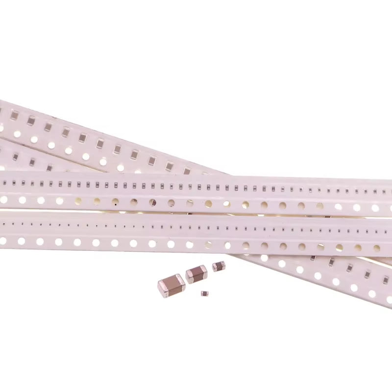 0402 0603 0805 Ceramic Capacitor Multilayer SMD Capacitor Assorted Kit , 1P-10UF 50 Values Capacitance Set 10NF 22NF 1UF 10UF