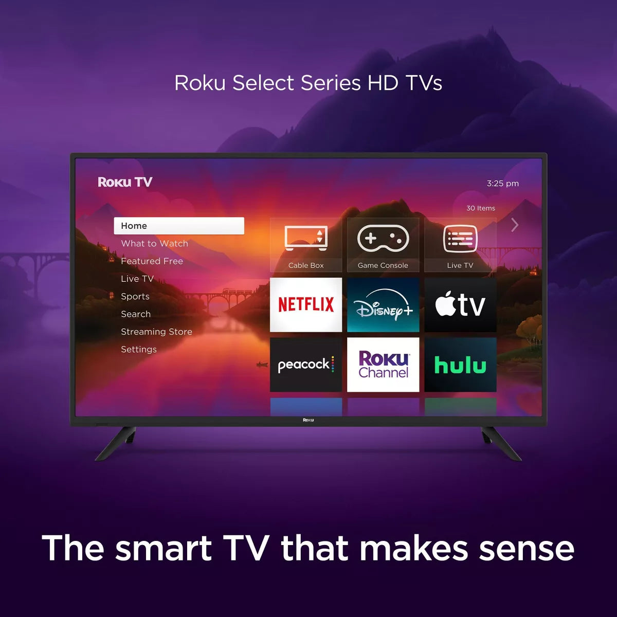 Roku 40" Select Series 1080P Full HD Smart Roku TV with Roku TV Remote: Streaming, Apple Airplay, 3 HDMI Ports