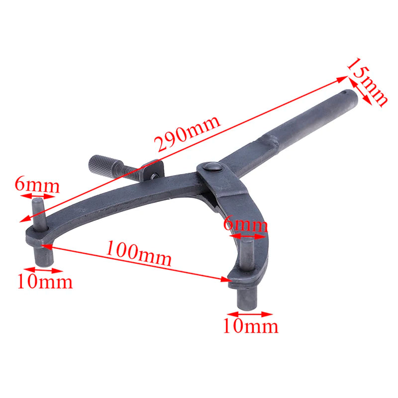 Universal Variator Clutch Remove Holder Repair Tool Motorcycle Moped Scooter Flywheel