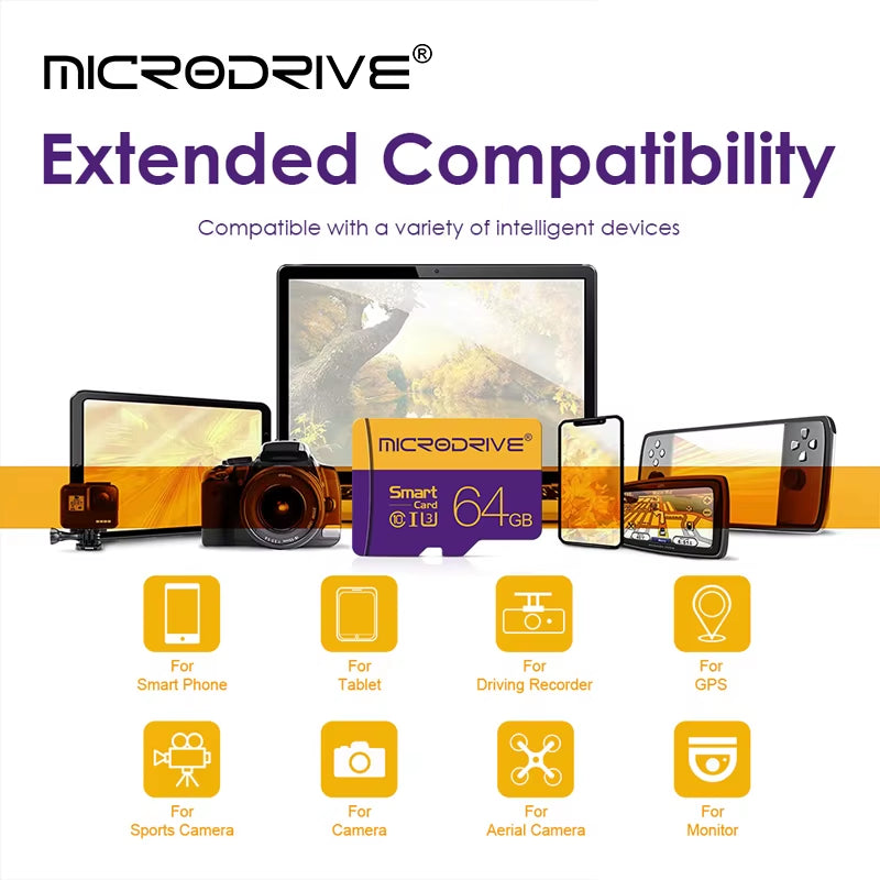 Original Memory Card 4G 8G 16GB 32GB 64GB 256GB 512GB 128GB EVO plus Flash Mini SD Card Class 10 UHS-I High Speed Micro TF Card