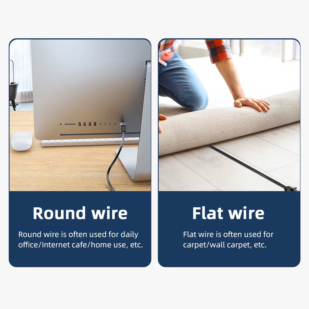 Ethernet Cable Cat6 Lan Cable UTP CAT 6 RJ 45 Network Cable 5M/10M/15M Patch Cord for Laptop Router RJ45 Network Cable