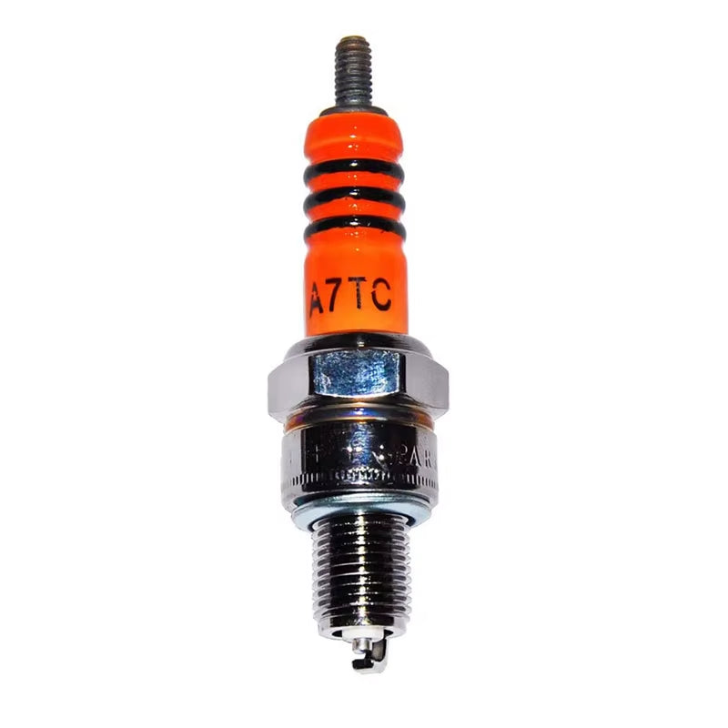 High Performance 3-Electrode Iridium Spark Plug A7TC D8TJC for 50CC-150CC Atv GY6 50Cc 110Cc 125Cc 150Cc Motorcycle Scooter