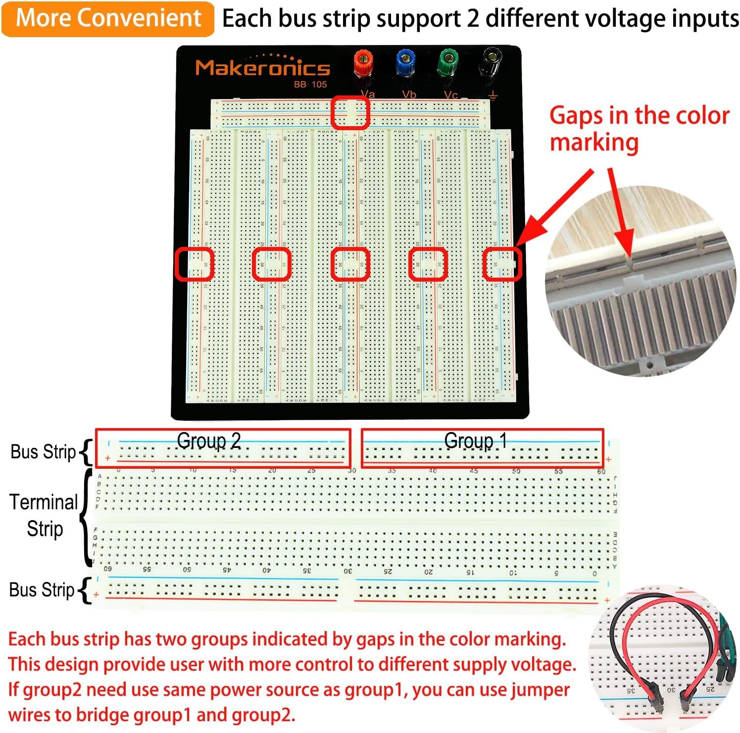 3220-Point Solderless Breadboard