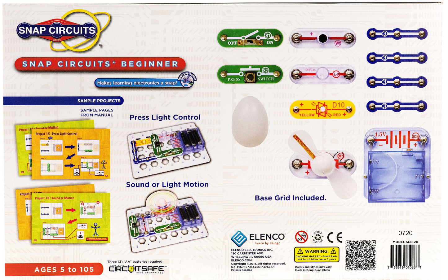 ® Beginner SCB20 | Electronics Science Kit | Exploration STEM Kit for Ages 5+