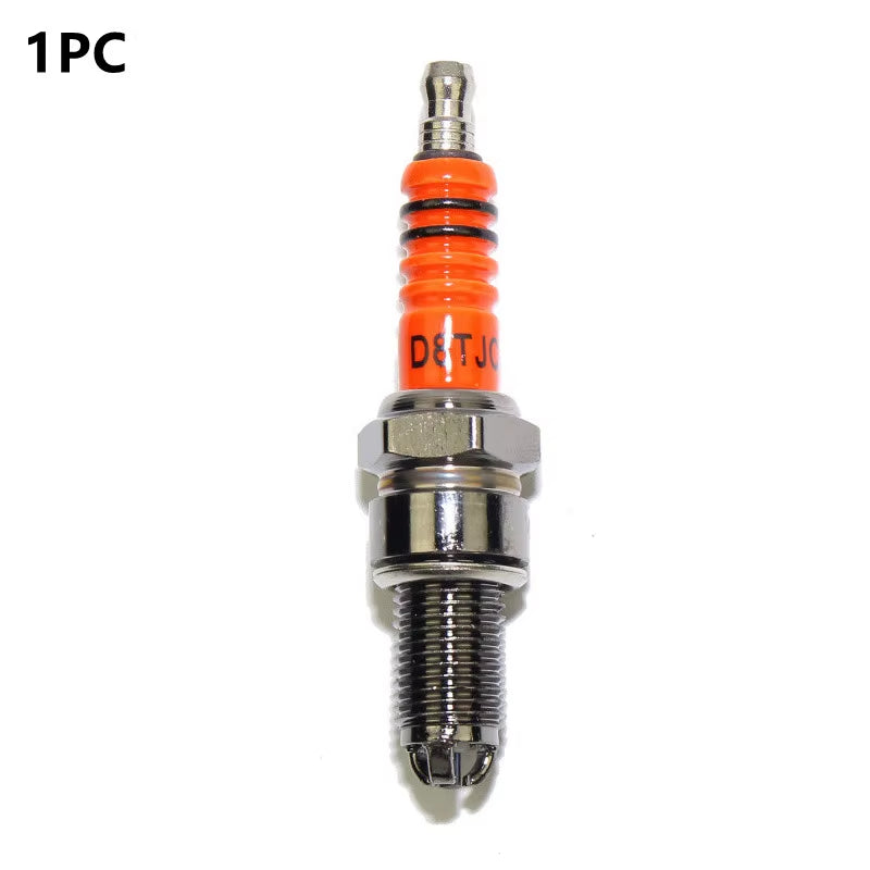 High Performance 3-Electrode Iridium Spark Plug A7TC D8TJC for 50CC-150CC Atv GY6 50Cc 110Cc 125Cc 150Cc Motorcycle Scooter