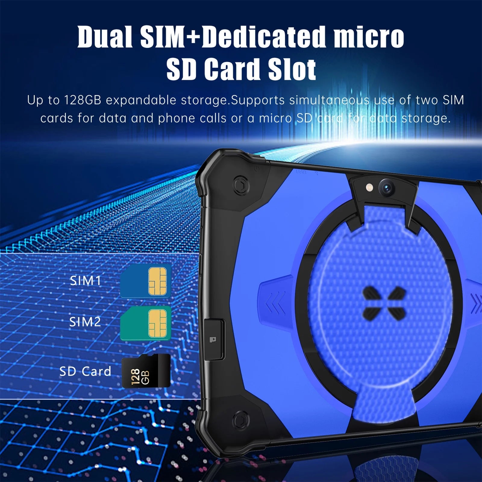 Big Holiday 50% Clear! HD 7 Inch Android Tablet IPS High Definition Screen Wifi Bluetooth Voice Call Game Video Learning Tablet SIM Card Communication Function Gifts